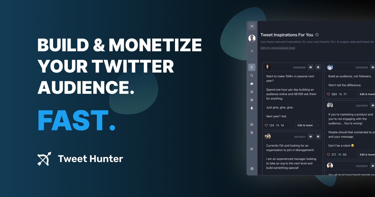 You're doubtful, right?   But yes, it works.  How can we be so sure?   We secretly ran it for weeks on Tweet Hunter users for every new tweet publishe